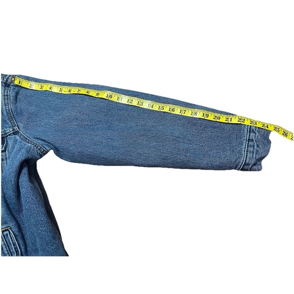 Levi’s Sherpa Trucker Jacket 16365-0044 Men’s Size L Light Blue Denim EXC cond - Picture 8 of 13